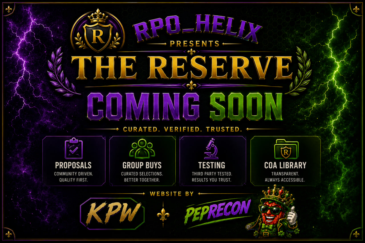 RPO_HELIX presents The Reserve — Coming Soon